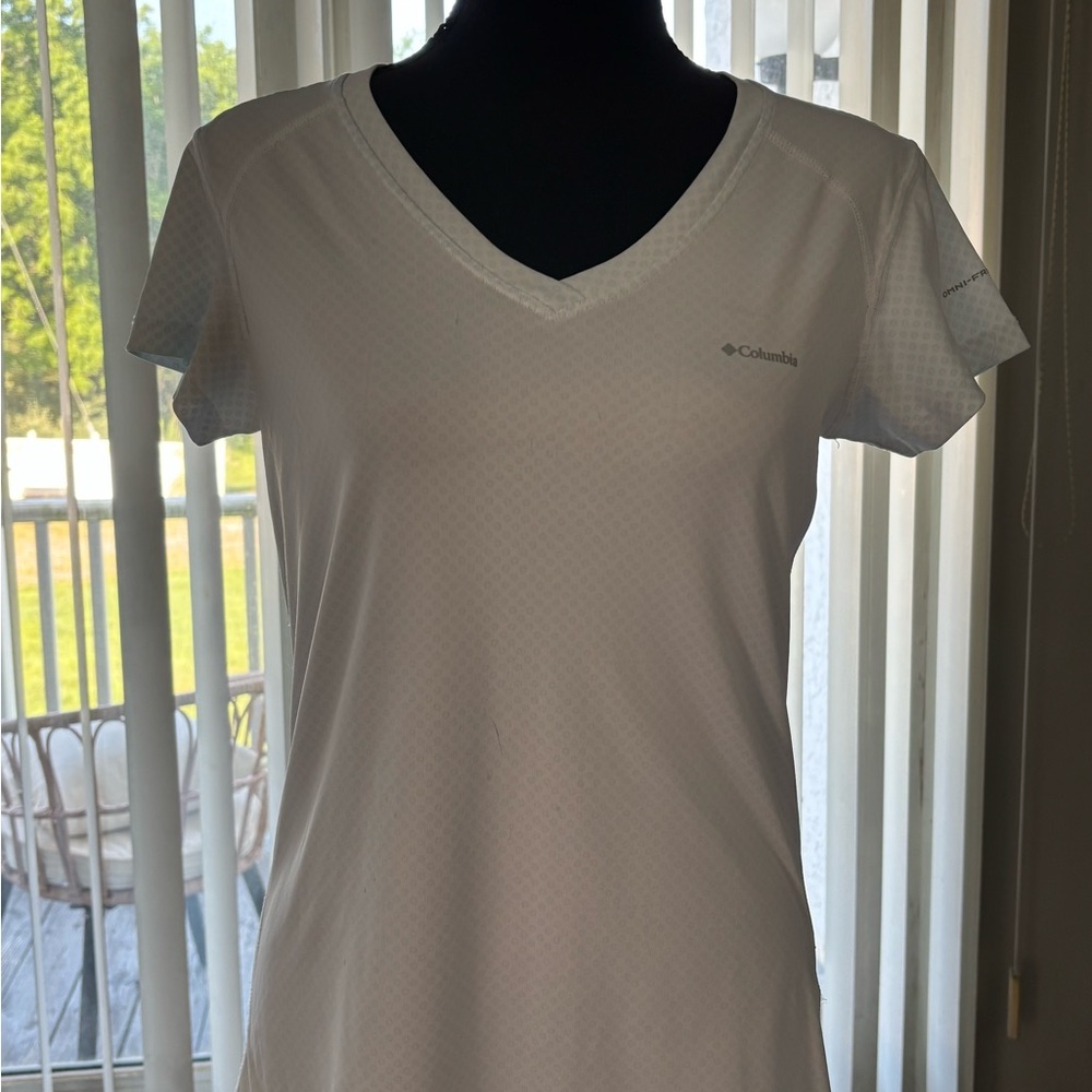 Cream Fitted Short Sleeve T-Shirt